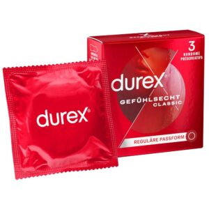 Durex Gefühlsecht Classic x 3