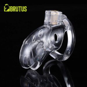 BRUTUS Shark Cage - Chastity Cage - Clear