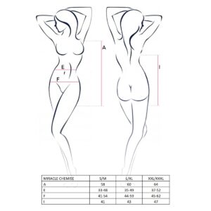 Mini Abito MIRACLE Bianco - Taglia L/XL