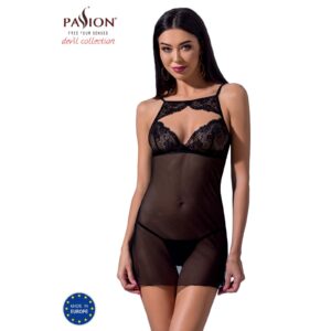 Babydoll VERONIQUE Nero - Taglia L/XL