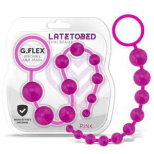 LATETOBED G.Flex Perline anali tailandesi flessibili rosa