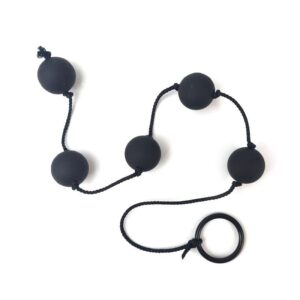 A-GUSTO Catena a Palline Cinesi Nera