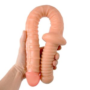 MAX & CO Blade Dildo realistico a forma di spada 18,5" color carne