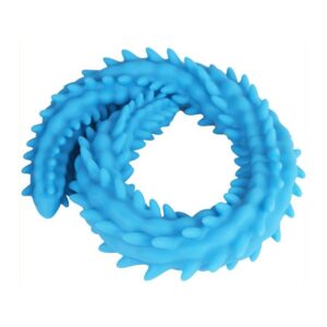 Doppio Dildo Scolop M 50 x 4cm Blu