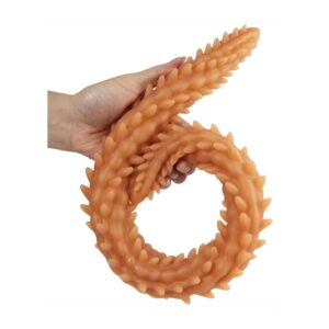 Dildo doppio Scolop M 50 x 4 cm Arancione