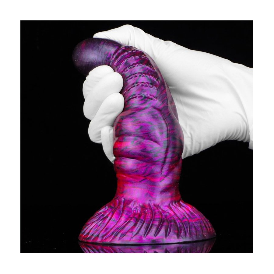 Dildo Fantasy Nirp 19 x 5,3 cm Viola-Nero
