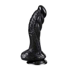 Dildo Monster Seemus 20 x 4,5 cm nero