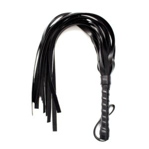 LATETOBED BDSM LINE Flogger 45 cm Nero