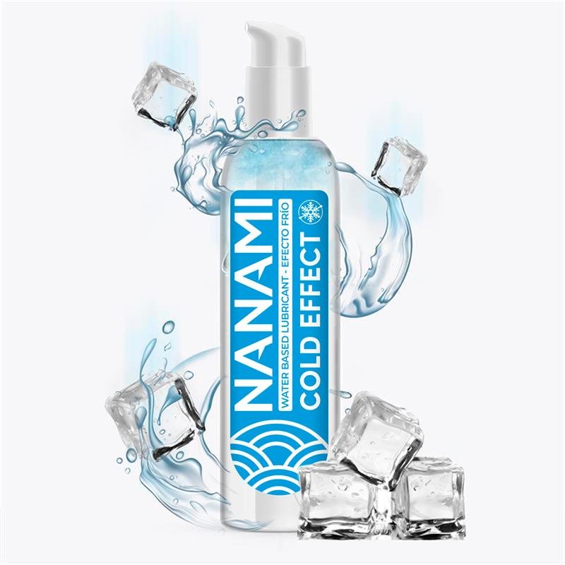 Lubrificante a base d'acqua NANAMI effetto freddo 150 ml