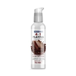 Lubrificante commestibile al cioccolato giocoso 118 ml