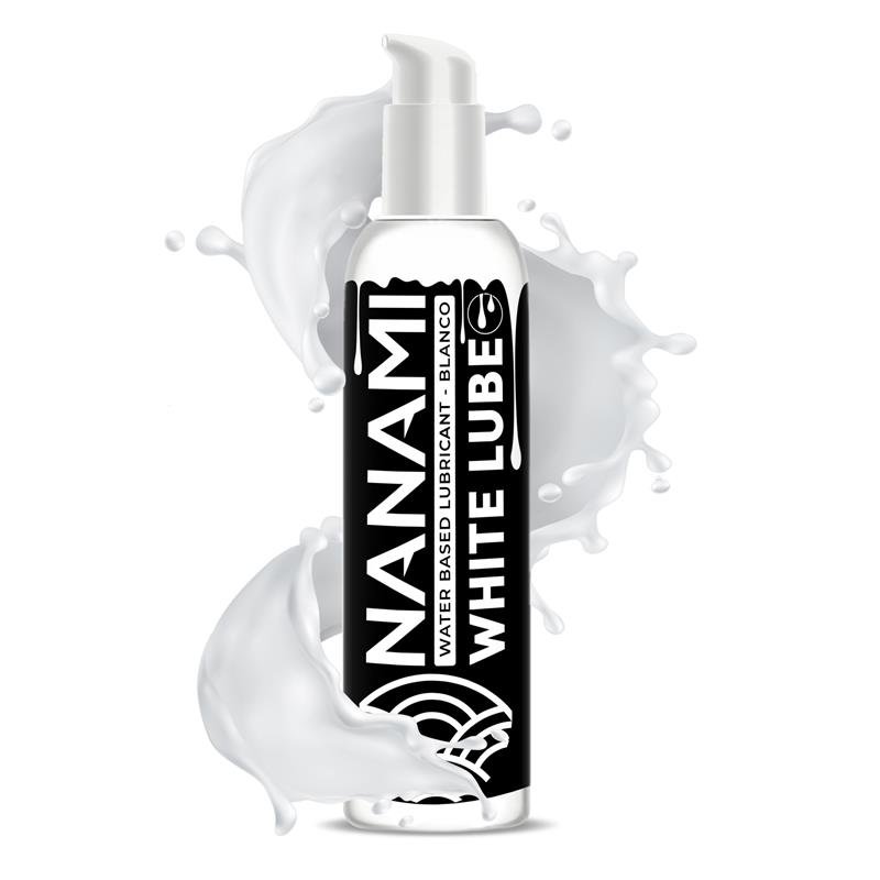 Lubrificante cremoso bianco NANAMI a base di acqua, imitazione sperma, vegano, 150 ml