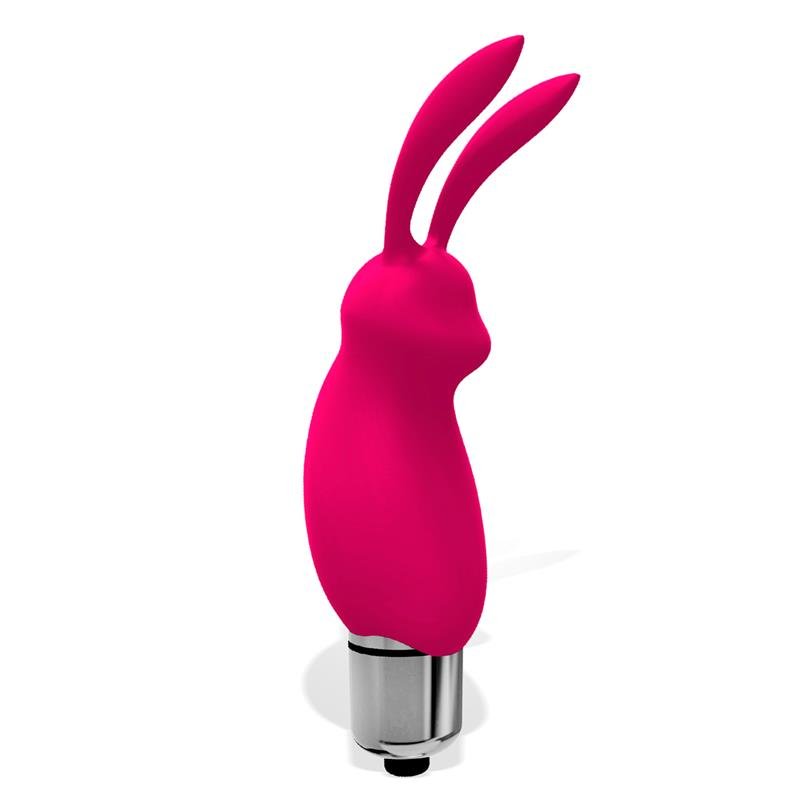 LATETOBED Hopye Rabbit Proiettile Vibrante in Silicone Rosa