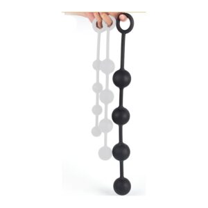 Palline anali in silicone Quarty L 45 x 5cm