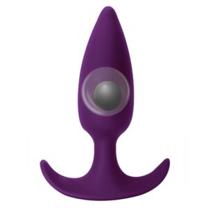 Plug anale con baricentro fuori posto Spice it up Delight Ultraviolet