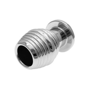 Thread Hollow S plug a tunnel in metallo 6 x 4 cm