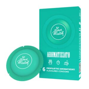 Love Match Condoms Aromatizzato (Flavoured) 6pcs