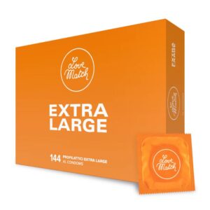 Love Match Condoms Extra Large 144pcs