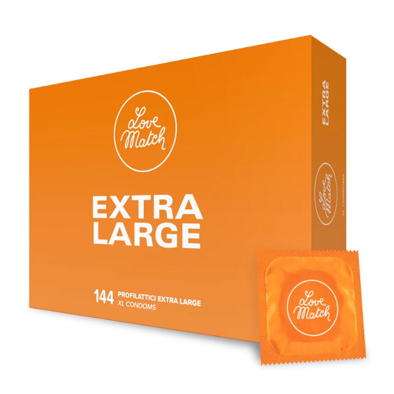 Love Match Condoms Extra Large 144pcs