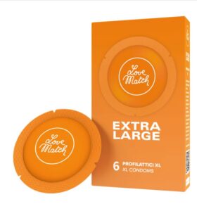 Love Match Condoms Extra Large 6pcs