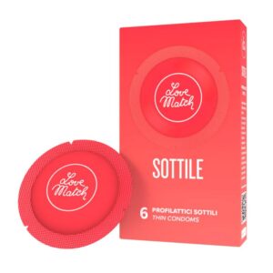Love Match Condoms Sottile (Thin) 6pcs