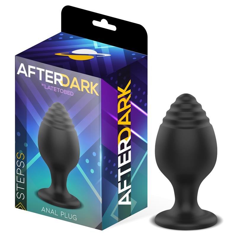 AFTERDARK Steps Butt Plug in silicone taglia S 6 cm x 3 cm