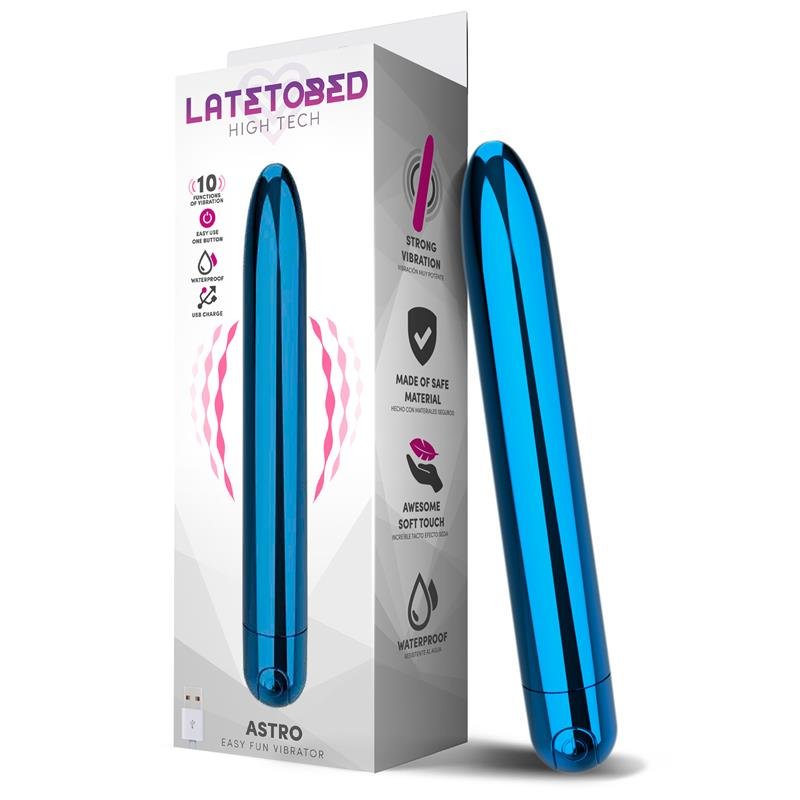 LATETOBED Astro Vibe 10 funzioni 18,5 cm USB Blu